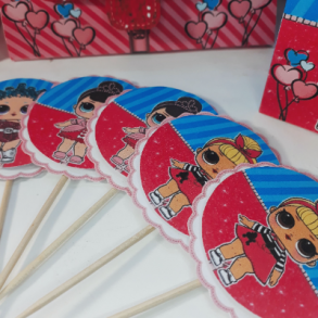 Topo para Docinhos - R$ 7,00